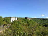 Blick auf Schloss Schwarzburg